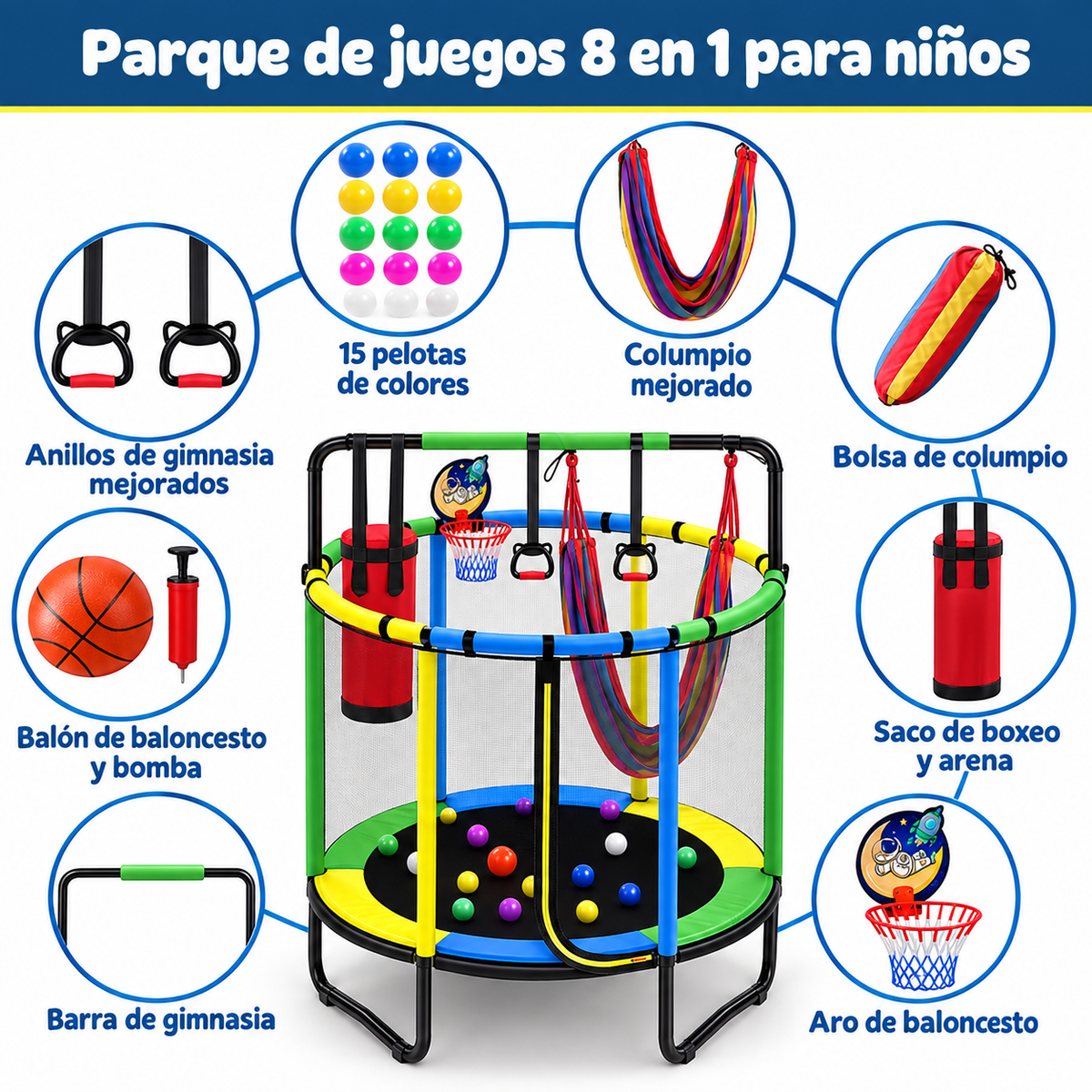 Trampolin Infantil Recreativo