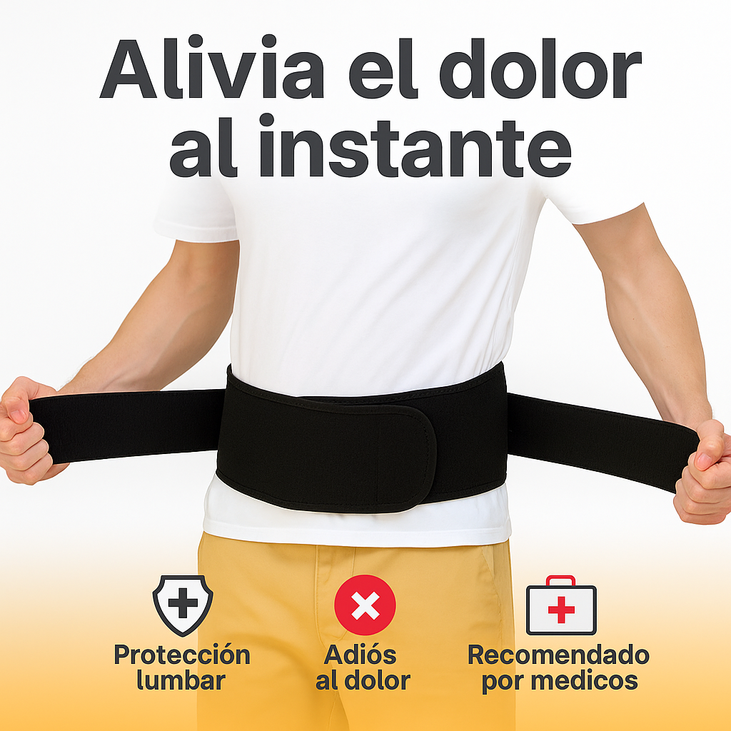 Cinturón Lumbar| Faja Ciática Cadera