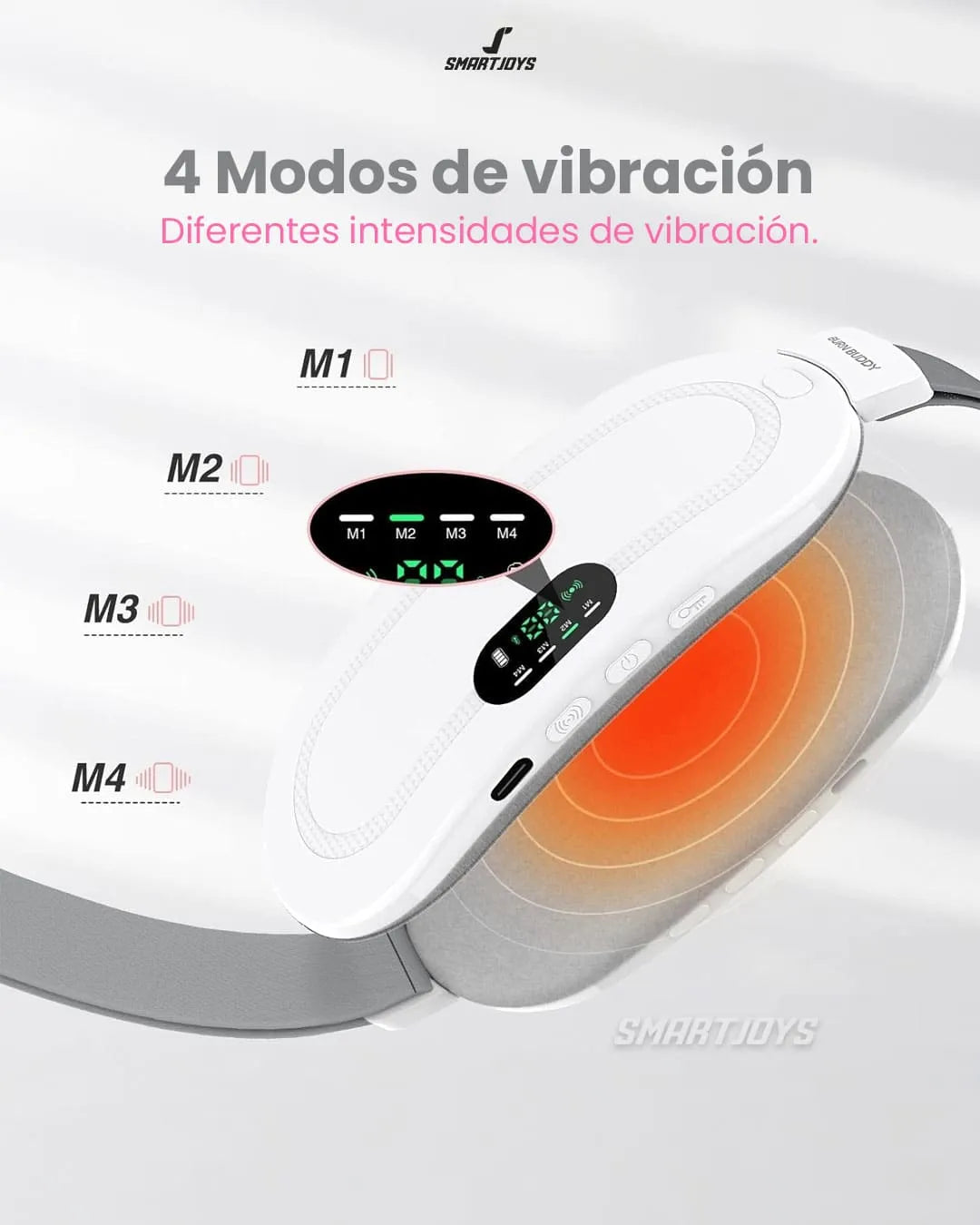 Cinturon Masajeadora y Calentadora para el Ciclo Menstrual