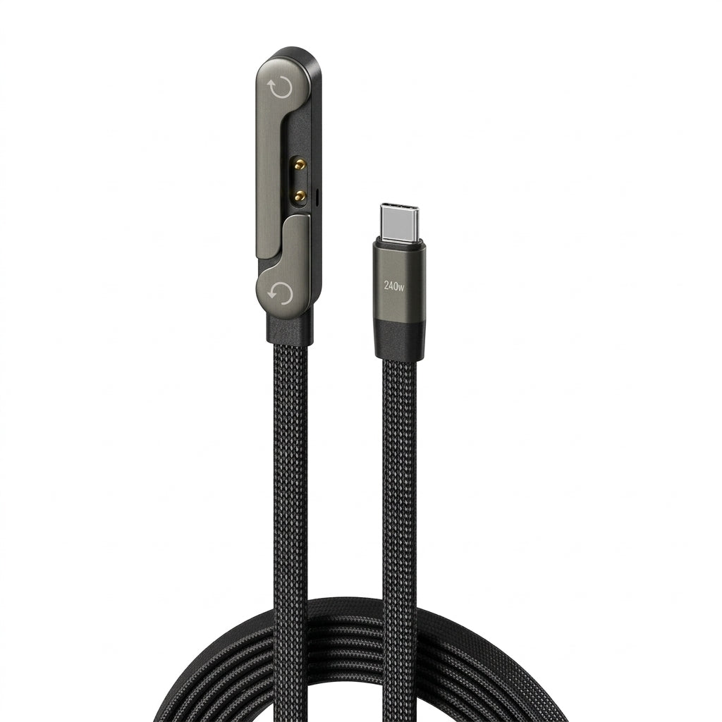 Cable de carga rápida y soporte 360 tipo C
