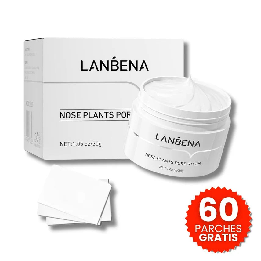 Lanbena®: Mascarilla avanzada para puntos negros + 60 parches
