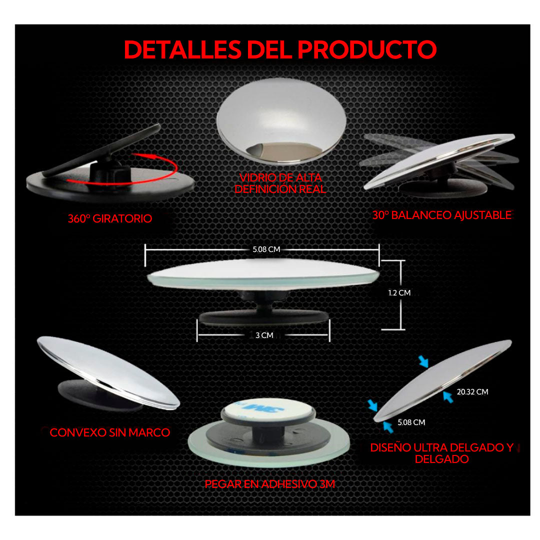 El Kit Espejos 360° que elimina tus puntos ciegos al conducir