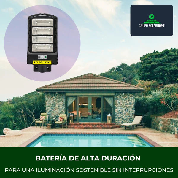 LÁMPARA SOLAR 400W