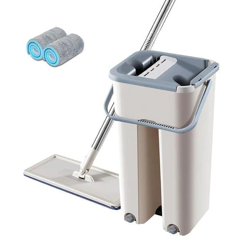 🧼 Mopa de limpieza Inteligente con Autoescurrido y cubeta🤖💧