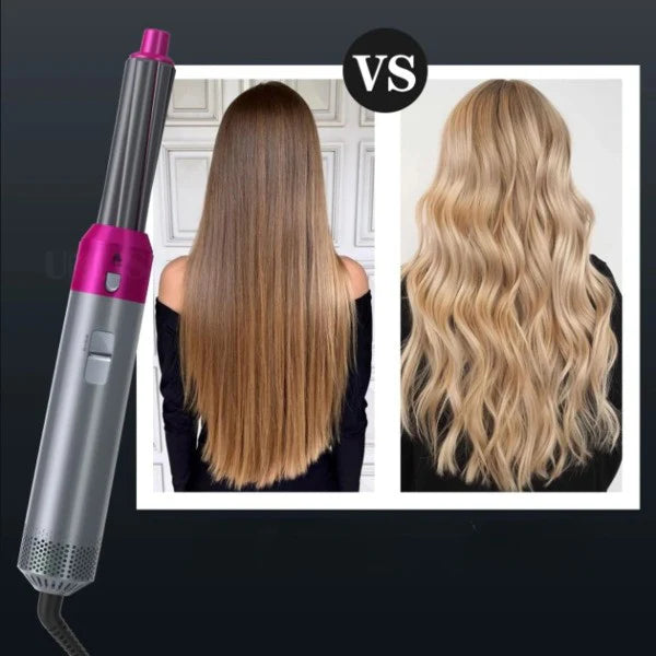 🔥 Transformar tu cabello con el Cepillo Secador 5 en 1 Profesional: ¡Todo en uno! 💖