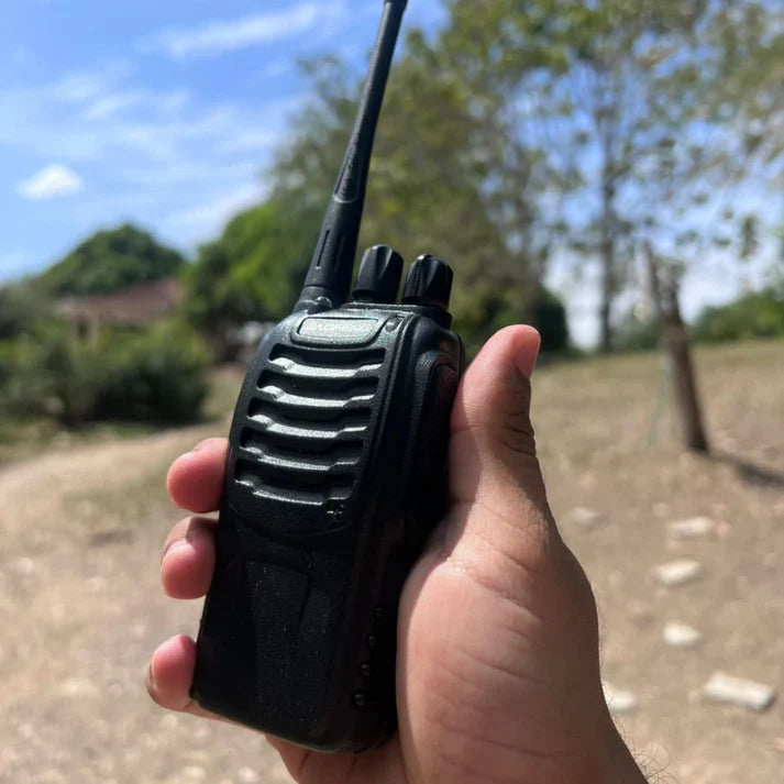 Pack x2 Radios Walkie Talkie Originales| Resistentes al Agua 💧 y al Polvo 🌪️