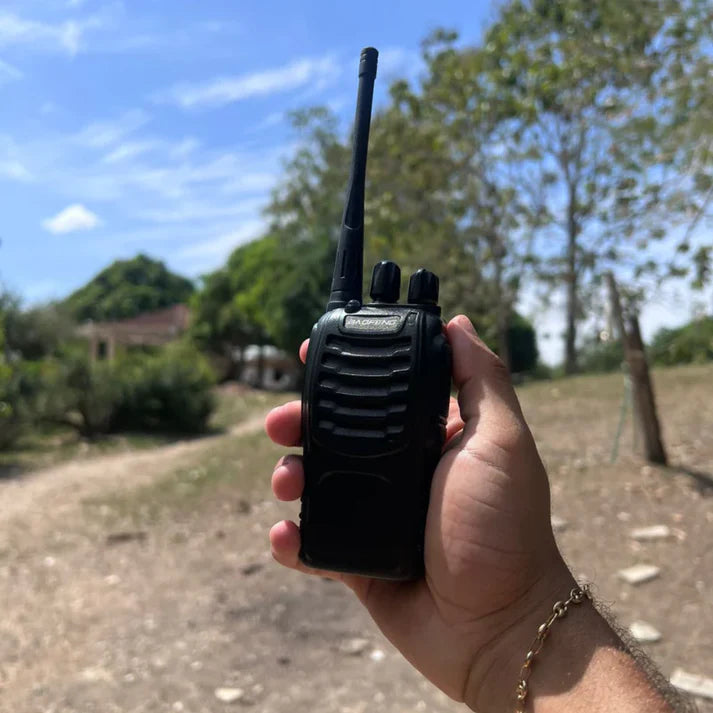 Pack x2 Radios Walkie Talkie Originales| Resistentes al Agua 💧 y al Polvo 🌪️