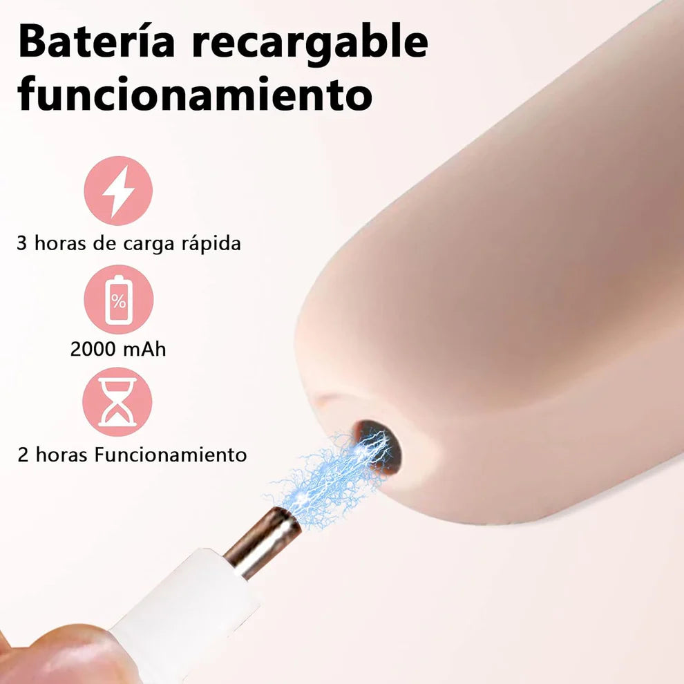 ✨ PEDICURE PRO® ⚡ Lima eléctrica para pies 🦶💖