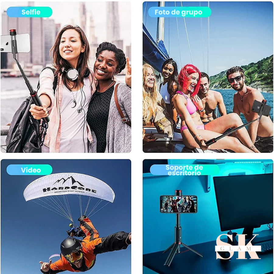 📸 Trípode Profesional Compacto para Capturas Perfectas 🌟