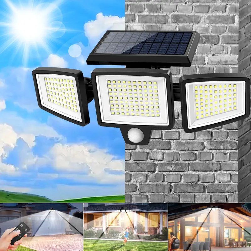 LAMPARA SOLAR EXTERIORES