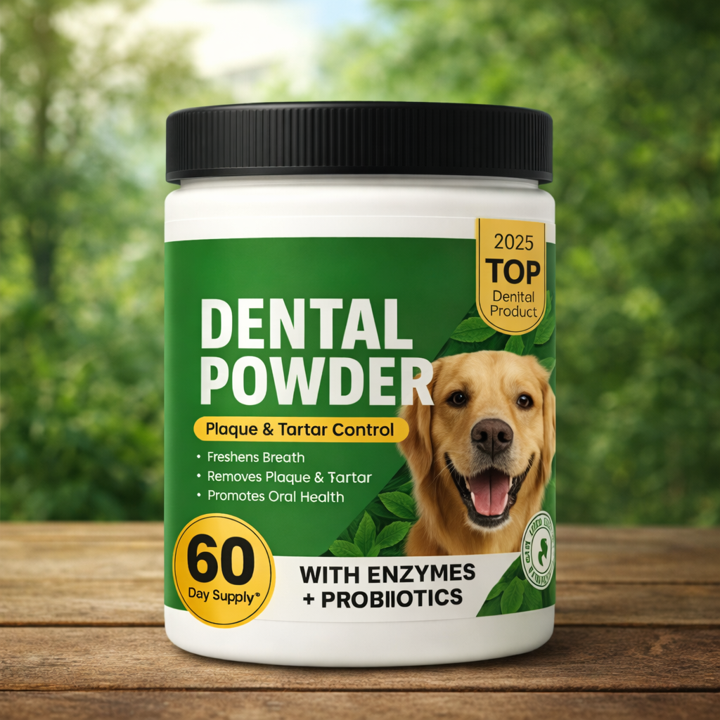 Dental Powder Limpiador Dental Mascotas 240 gr