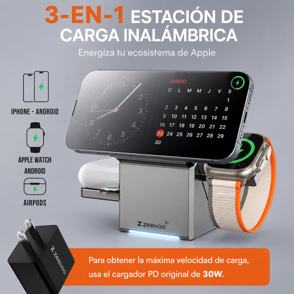 ¿Cansado de lidiar con múltiples cables y cargadores?
