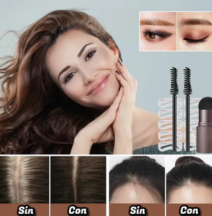 Kit Diseñador de Cejas™ – Para Cejas y Cabello Perfectos ✨¡Compra 1 y Llévate 2! 🎁