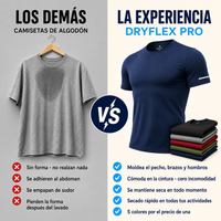 DryFlex Pro™ — La camiseta con efecto muscular