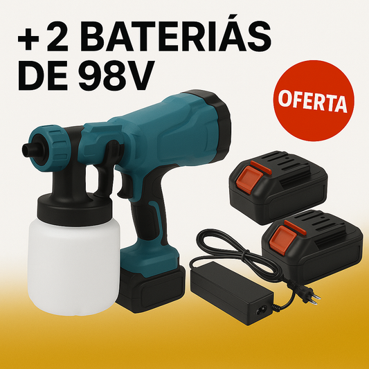 🎯 Pistola de Pintura Inalámbrica Profesional 💥