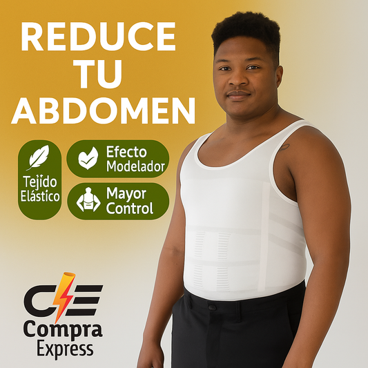 👨Polera Reductora de Abdomen Masculina🔥 Luce más firme, más seguro.