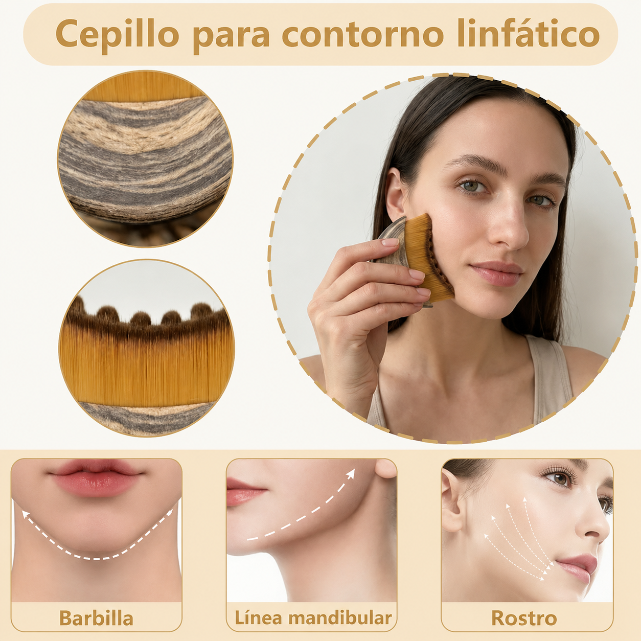 Cepillo de Drenaje Linfático