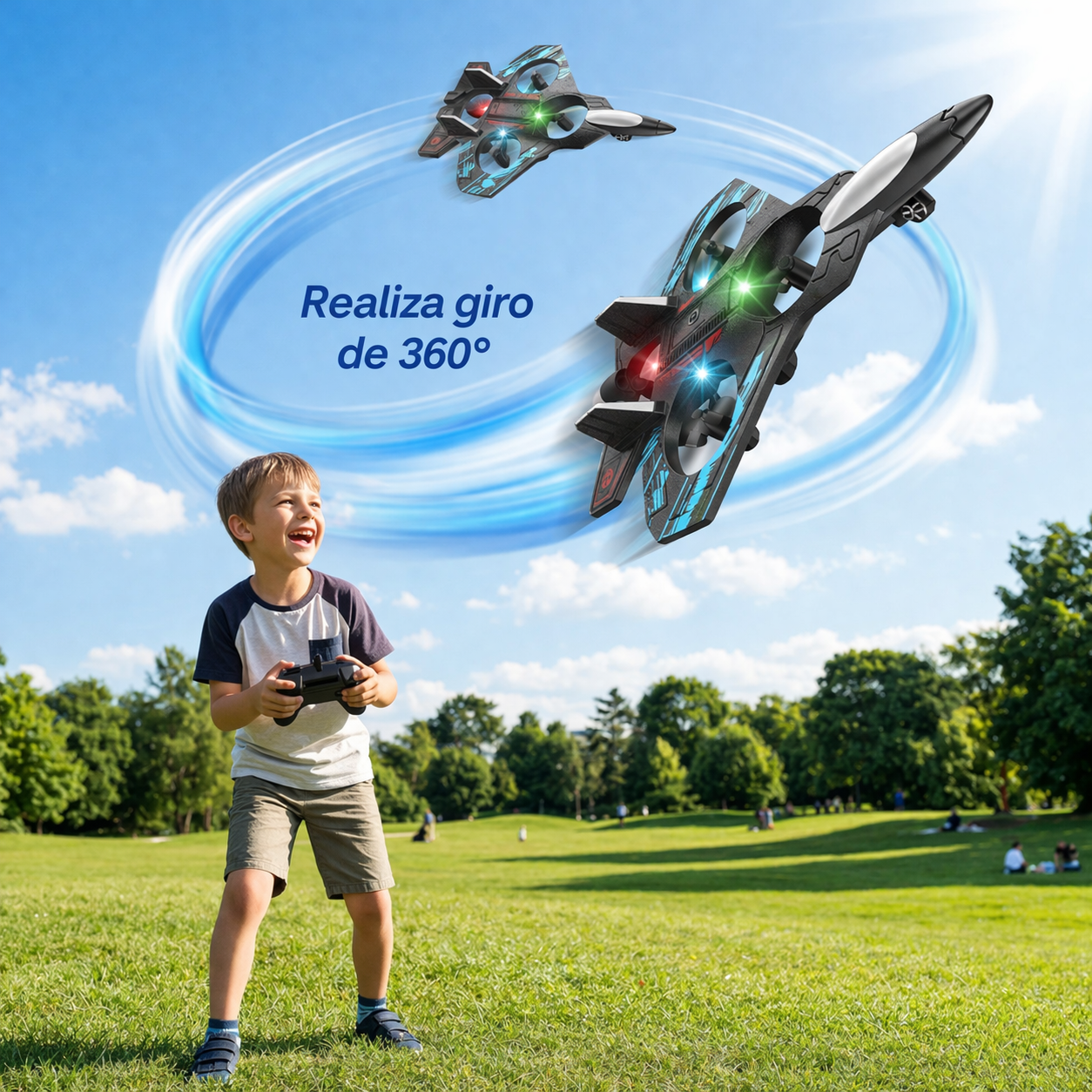 AVIÓN DE COMBATE TIPO DRON