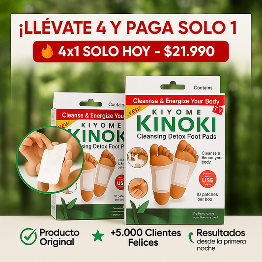 Rutina de noche 40 Parches Kinoki™