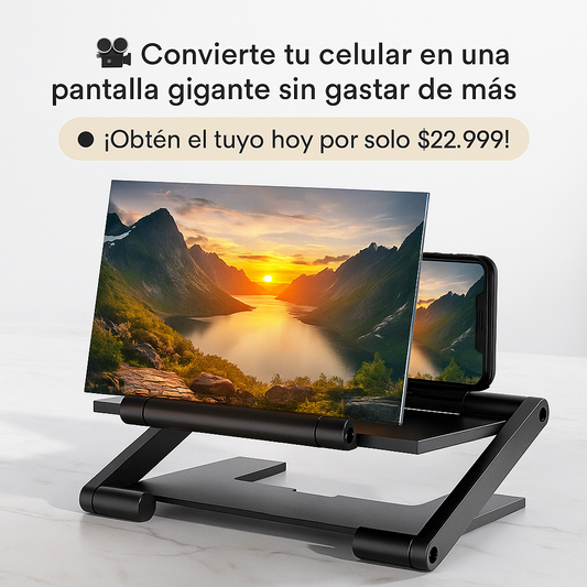 AMPLIFICADOR DE PANTALLA HD PREMIUM ALTURA ADAPTABLE