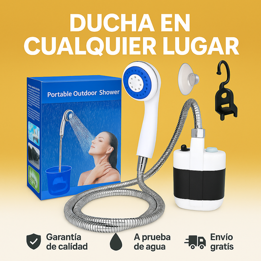 💦Ducha portátil: ¡Tu Solución de Agua en Cualquier Lugar!🚿