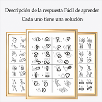 MindMaster™ – Set X8 piezas De Rompecabezas Metálicos