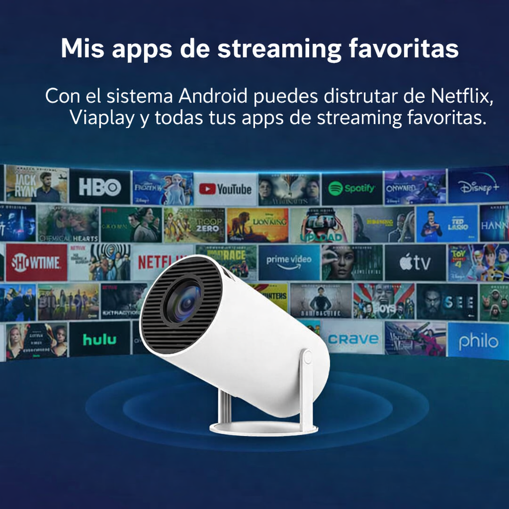 EliteCinema™ | Proyector inteligente HD: hasta resolución 4K HD