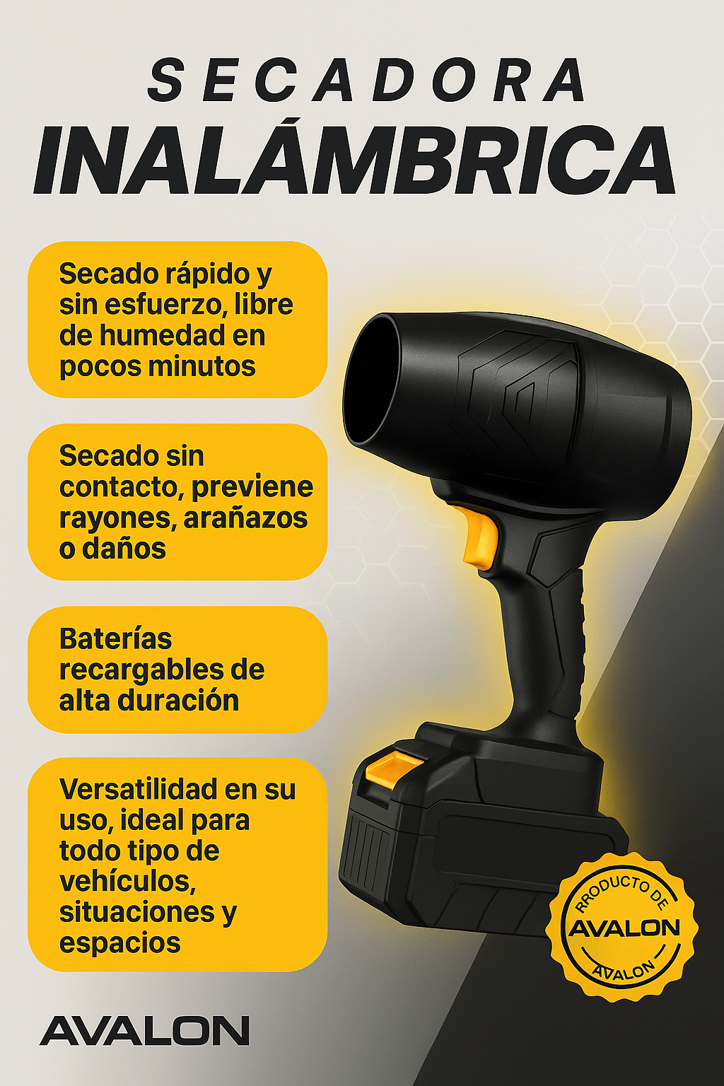 🔥Soplador industrial TURBO POWER 🍃