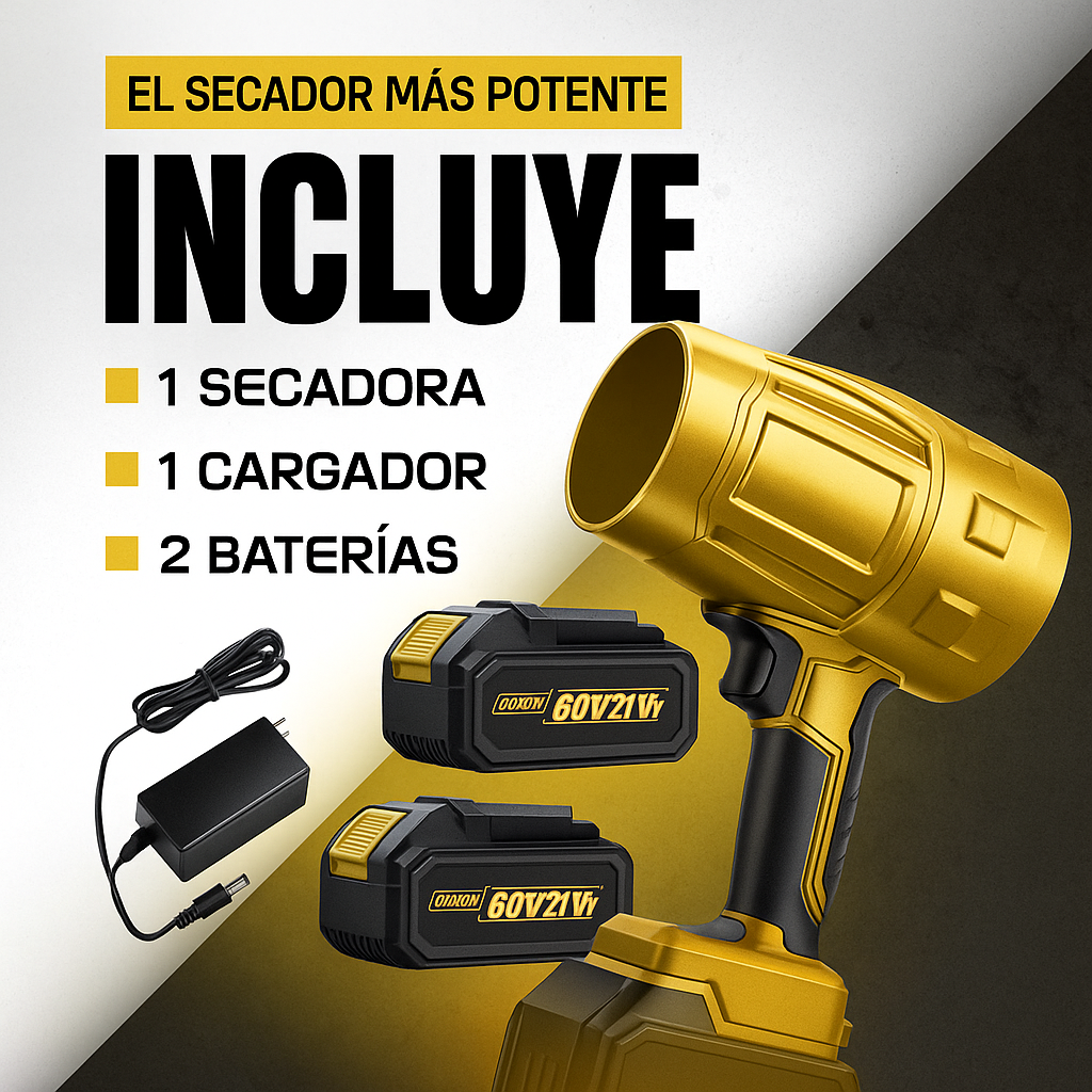 🔥Soplador industrial TURBO POWER 🍃