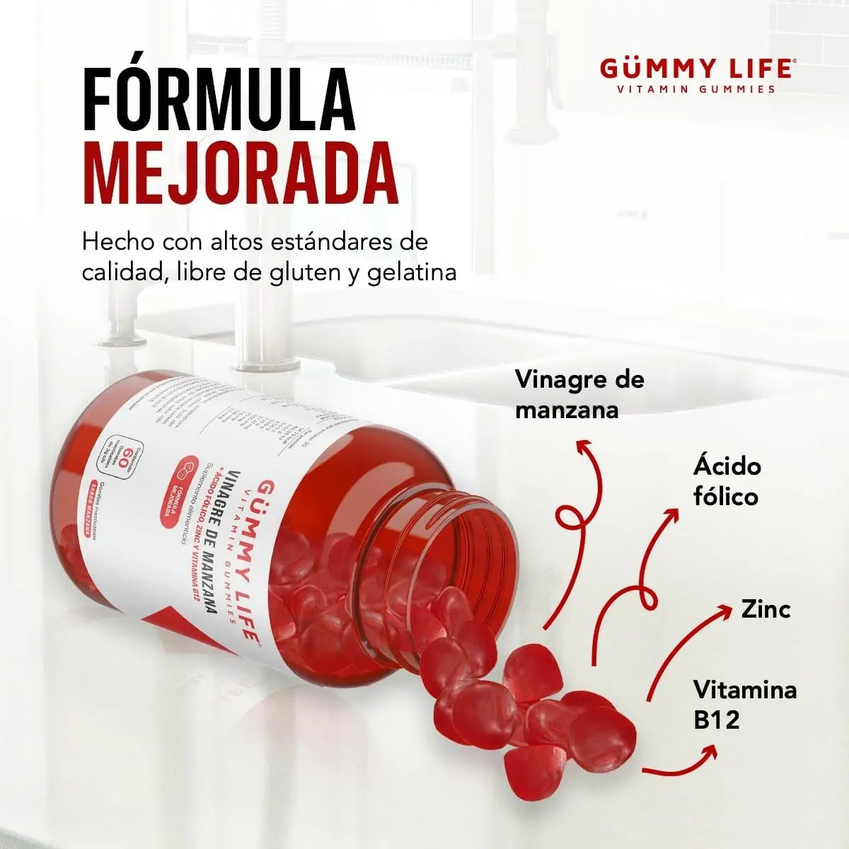 GUMMY LIFE | Gominolas Vinagre de Manzana