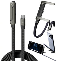 Cable de carga rápida y soporte 360 tipo C