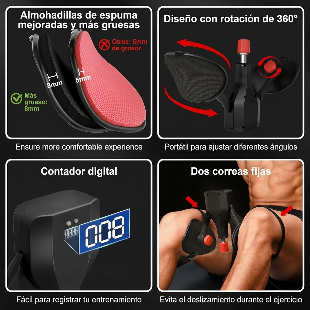 Sientes que tu fuerza pélvica ha disminuido con los años.