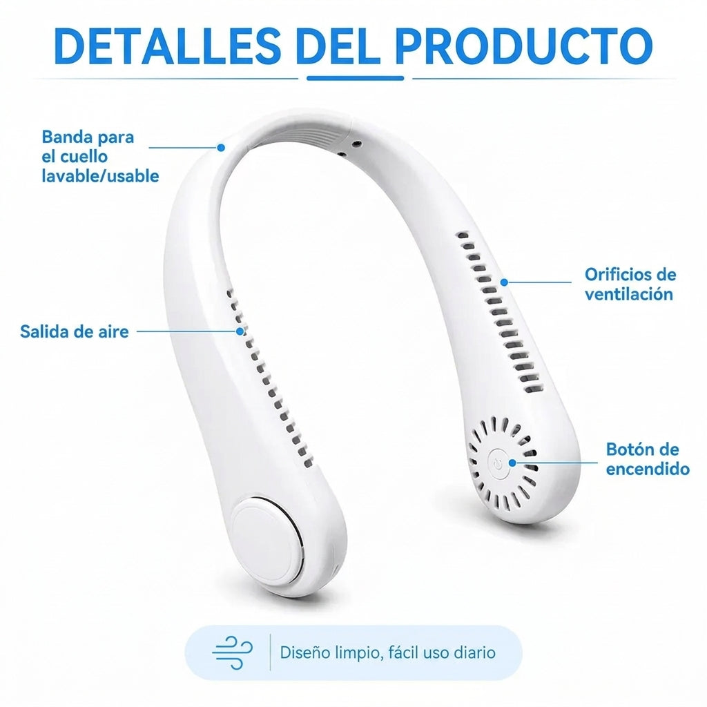 VENTILADOR PORTATIL CUELLO