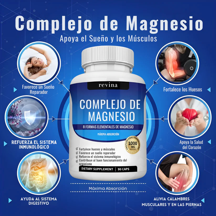 Complejo de Magnesio Formula 8 en 1 ORIGINAL