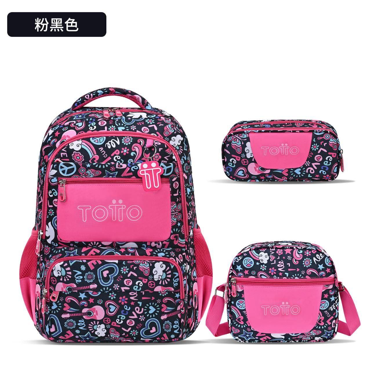 Combo Totto Trio [Bolso + Lonchera + Cartuchera]