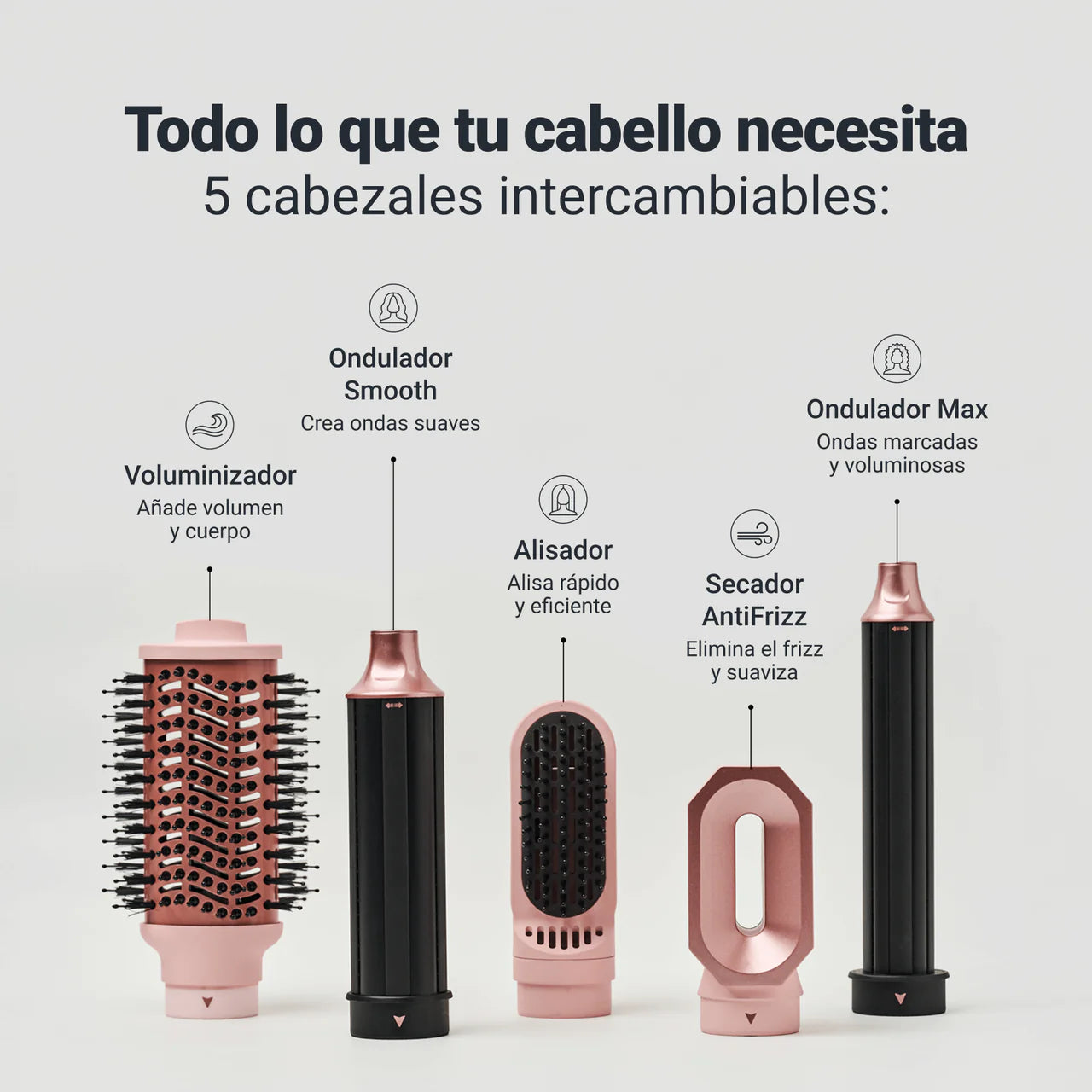 Lumia™: Secador 5 en 1 Profesional