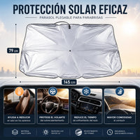 Parasol UV Plegable para Auto | Protege tu Auto del Calor