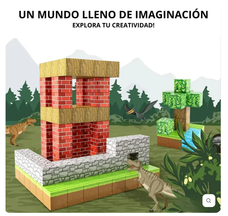 BloqueArte™- Juego Interactivo de Bloques Magnéticos🌳