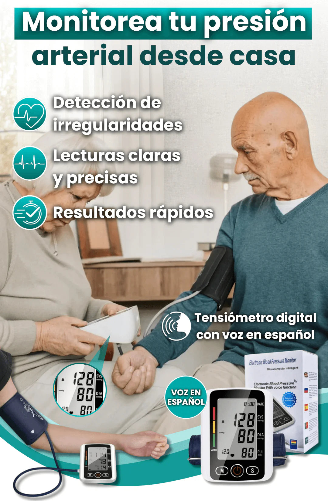 Tensiómetro Digital Recargable💓