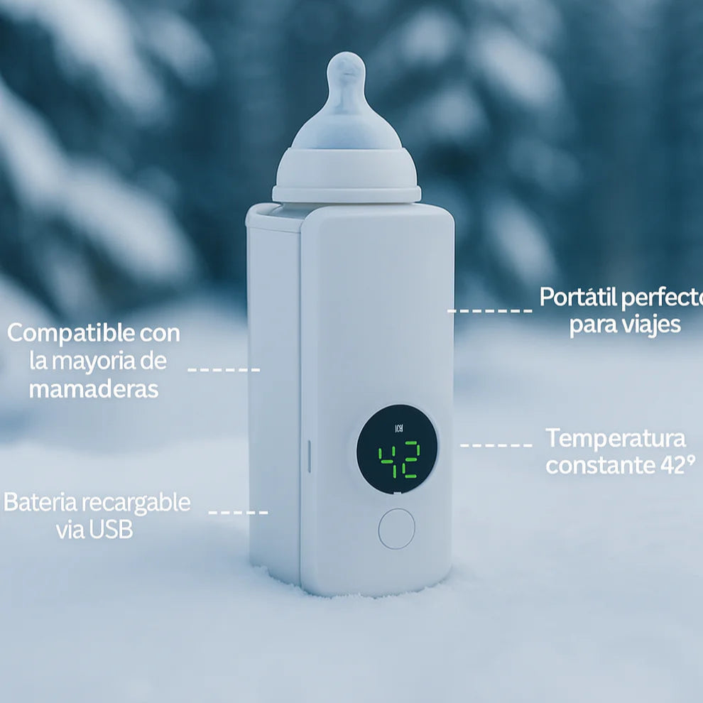 BabyHeat™ Calentador de Mamaderas Recargable