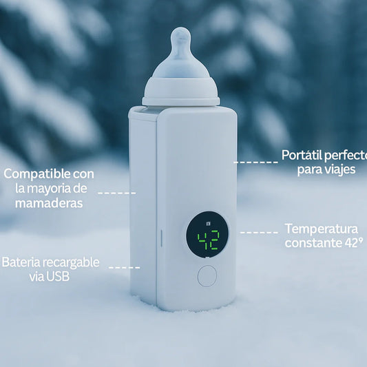 BabyHeat™ Calentador de Mamaderas Recargable
