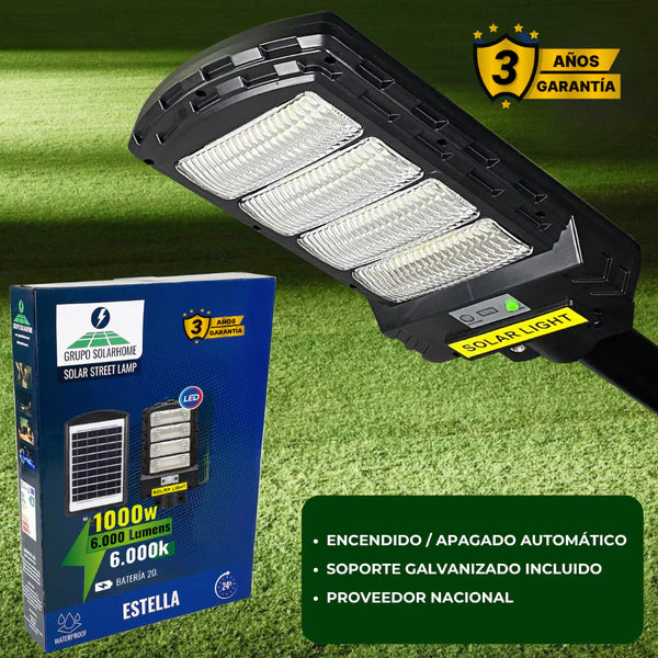 LÁMPARA SOLAR 400W