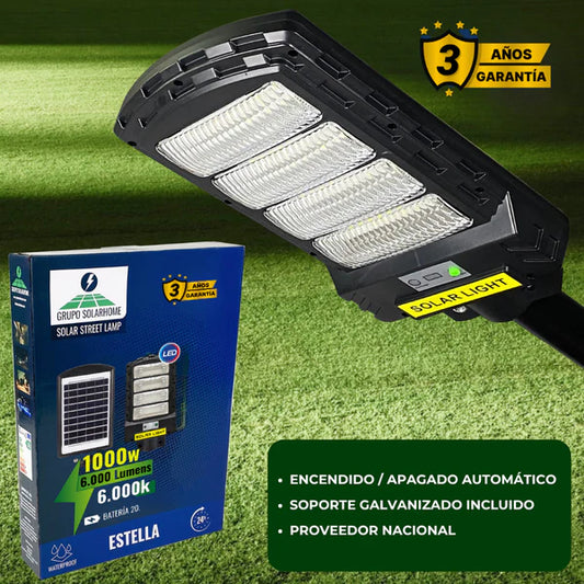 LÁMPARA SOLAR 400W