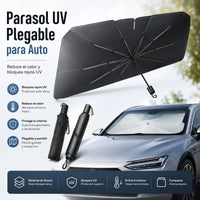 Parasol UV Plegable para Auto | Protege tu Auto del Calor