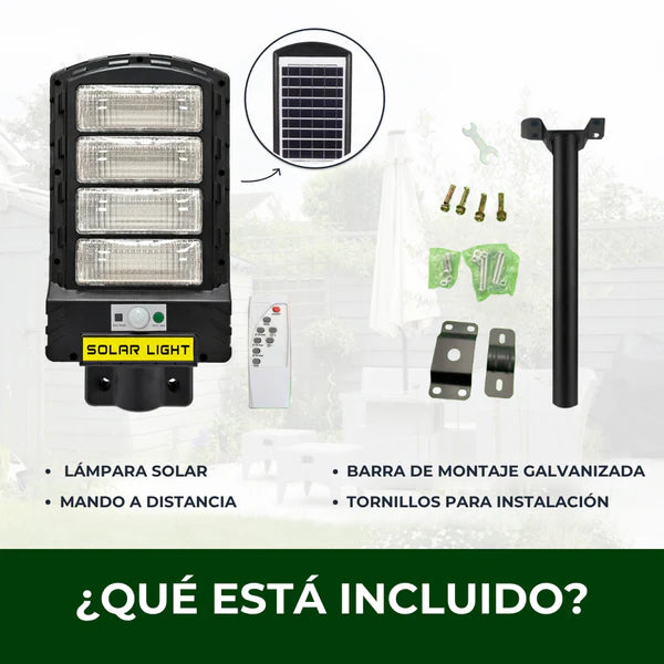 LÁMPARA SOLAR 400W