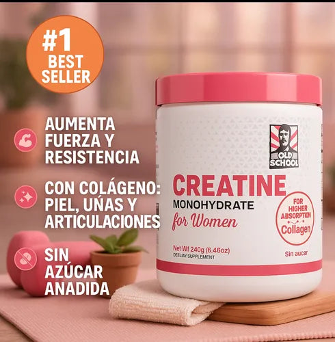 Creatina Monohidratada Old School Labs