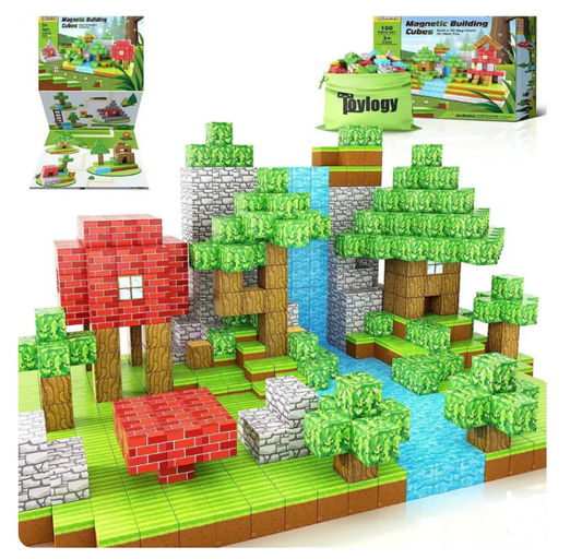BloqueArte™- Juego Interactivo de Bloques Magnéticos🌳