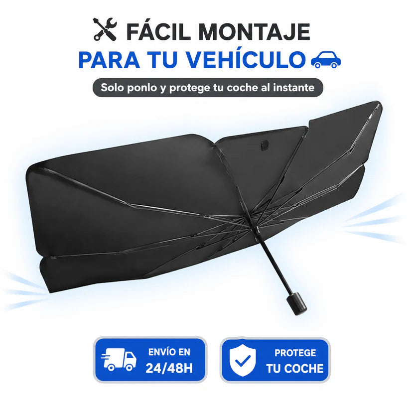 Parasol UV Plegable para Auto | Protege tu Auto del Calor