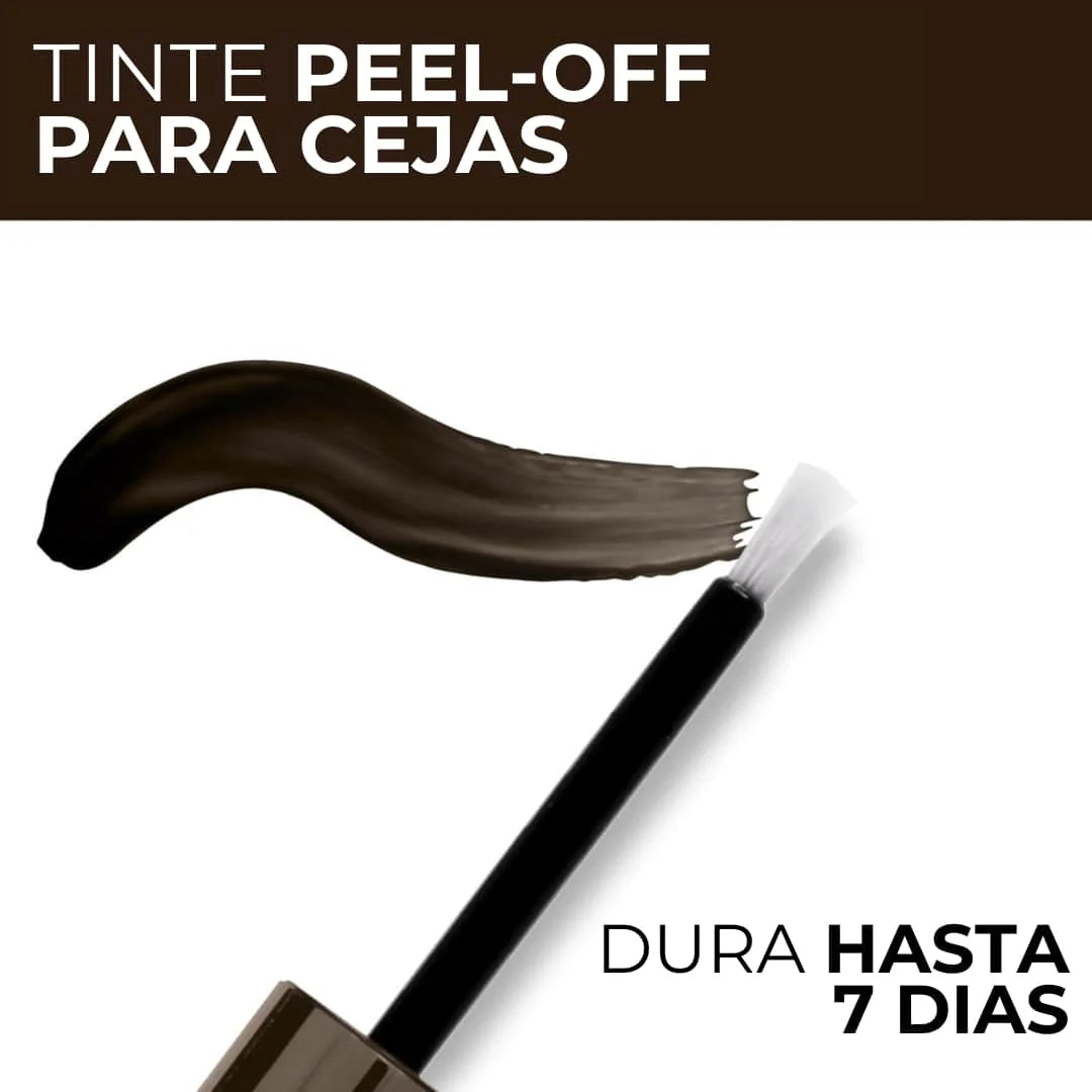 BrowLuxe: tinte peel‑off