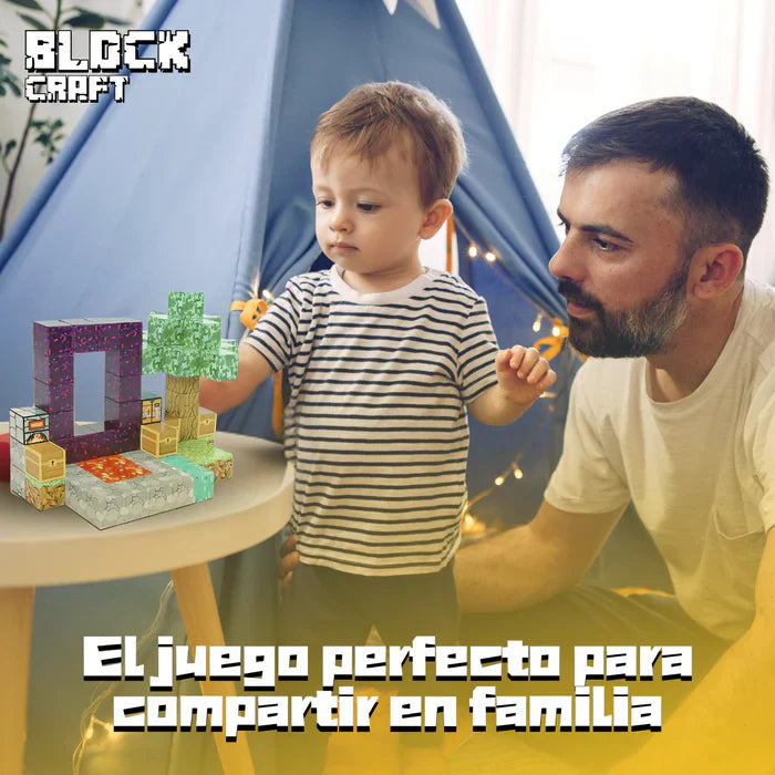 BloqueArte™- Juego Interactivo de Bloques Magnéticos🌳